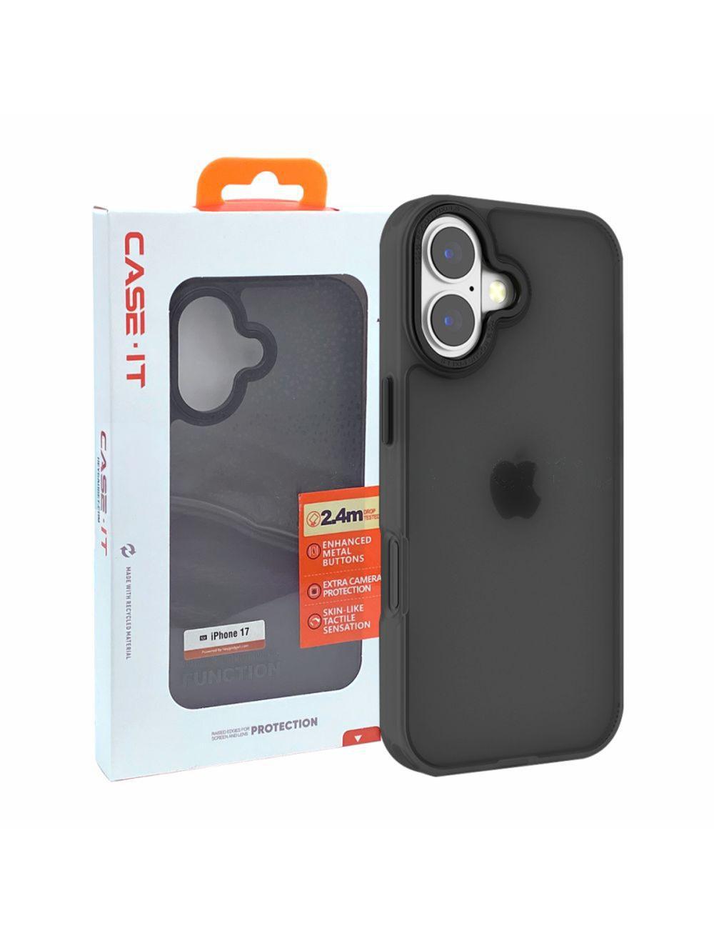 Case-IT Smoke Black iPhone Mag