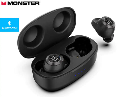 Monster Achieve 100 AirLinks Wireless BT Earphones - Black