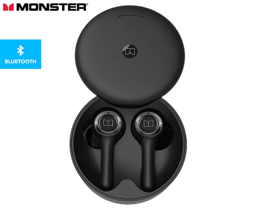 Monster Clarity 102 Airlinks Wireless BT Earphones - Black