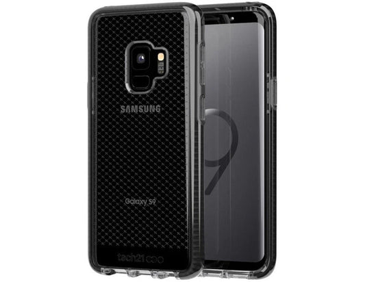 SAMSUNG GALAXY S10e TECH21 EVO CHECK FLEXSHOCK CASE - SMOKEY/BLACK