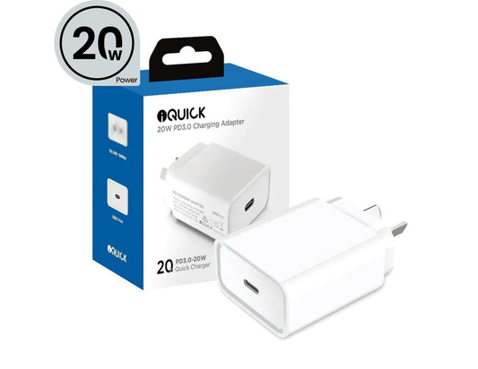 iQuick 20W PD3.0 Charging Adapter - USB C