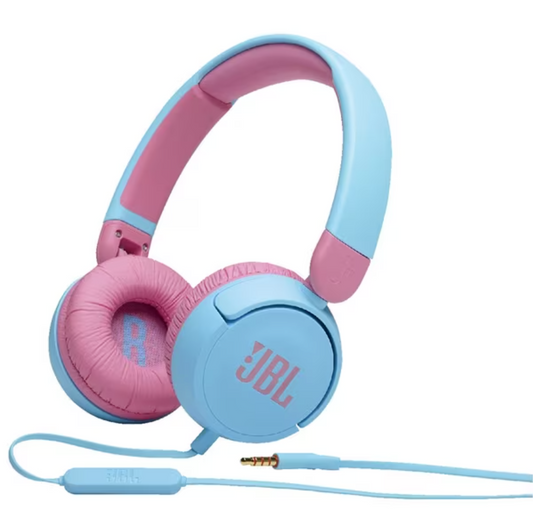 JBL JR310 Kids On-Ear Headphones Blue / Pink
