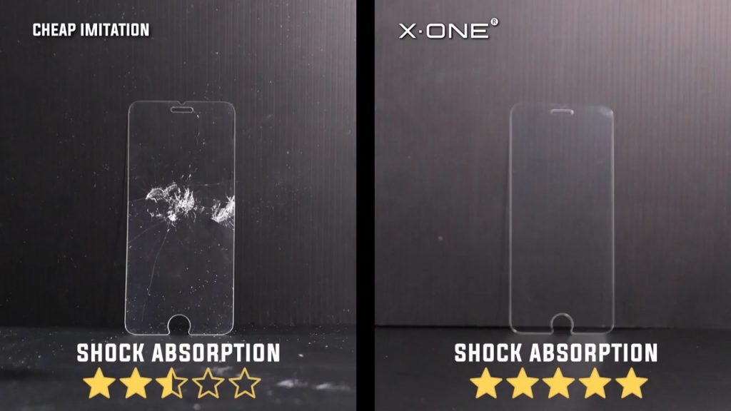 X-One Extreme Shock Eliminator 7H Screen Protector for all Samsung Phones (4th Generation)