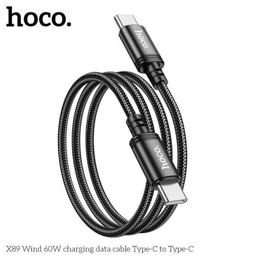 Hoco X89 USB-C to USB-C Braided Super Tough Cable