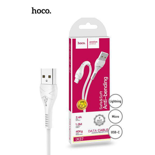 Hoco USB A to USB C  Anti Bending cable 100CM/1M