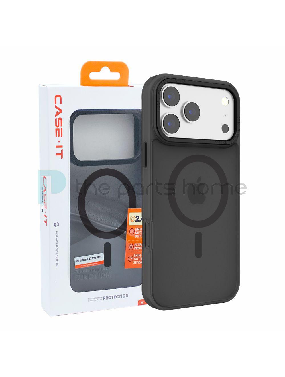 Case-IT Smoke Black iPhone Mag