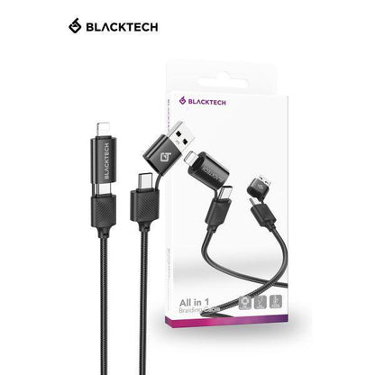 Blacktech 4 in 1 Type A,Type C and Lightning