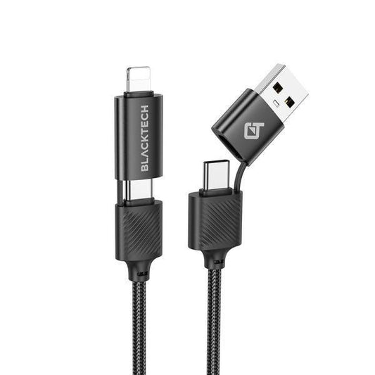 Blacktech 4 in 1 Type A,Type C and Lightning