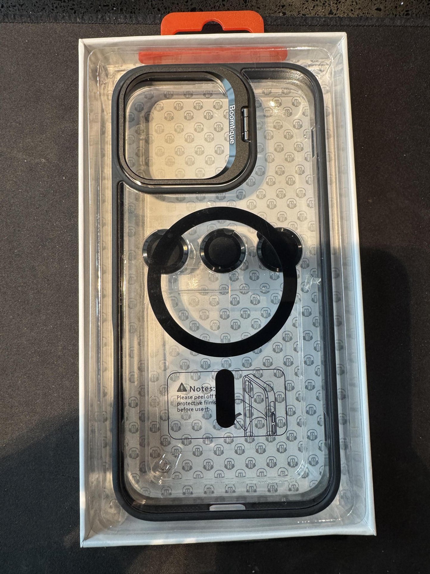 Boomtique iPhone 16 Plus with Stand