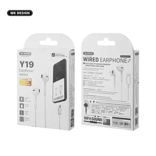 Wekome Y19 Lightning Earpods