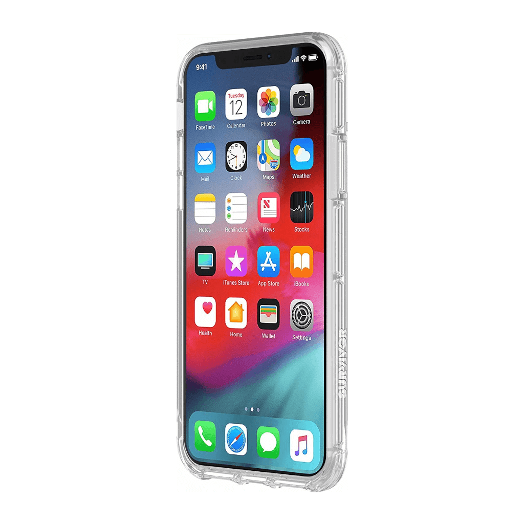 Griffin Survivor Strong Clear Case for iPhone X/Xs