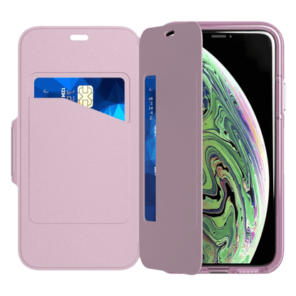 Tech21 Evo Wallet Orchid Case for iPhone X/Xs