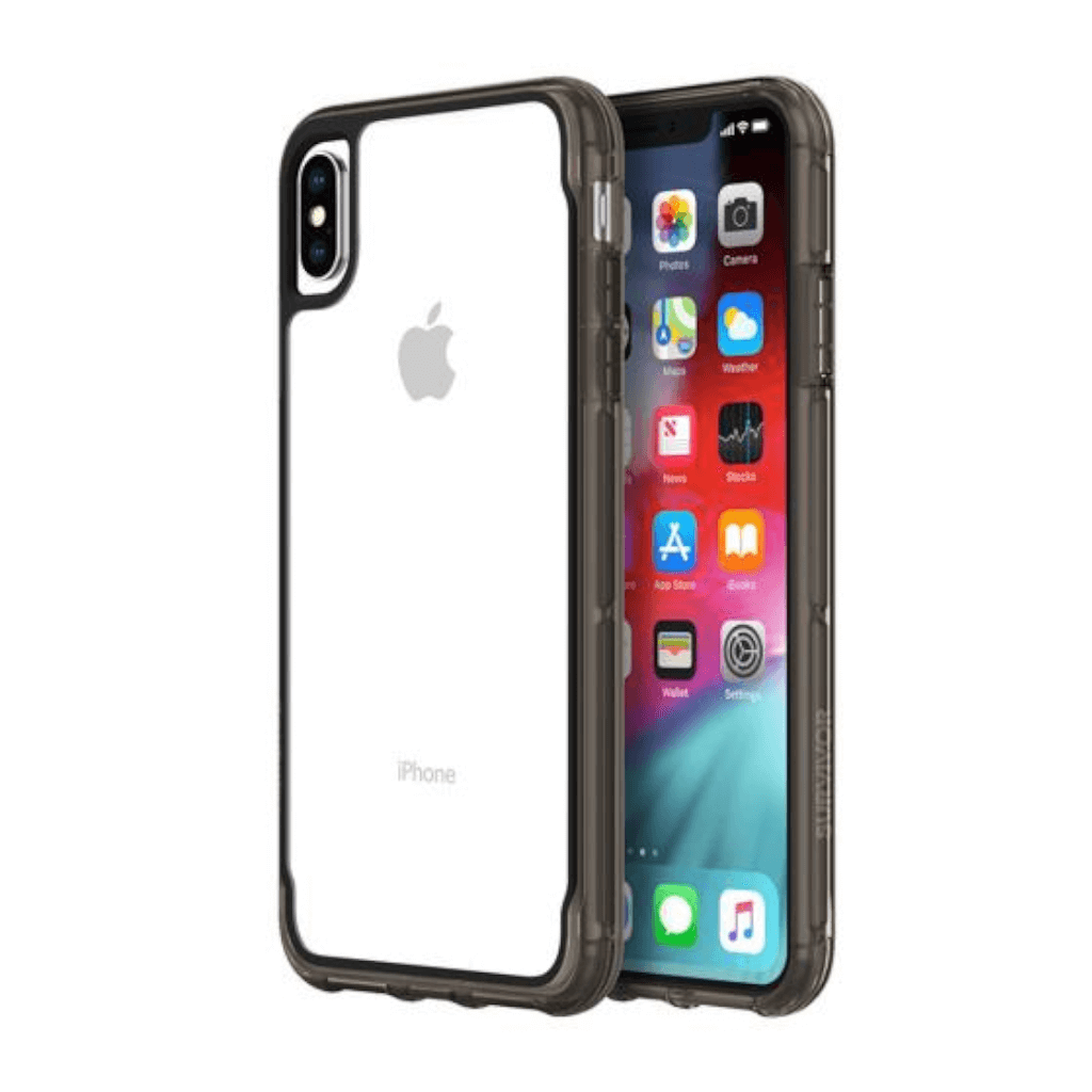 Griffin Survivor Endurance Black Clear Case for iPhone Xs Max