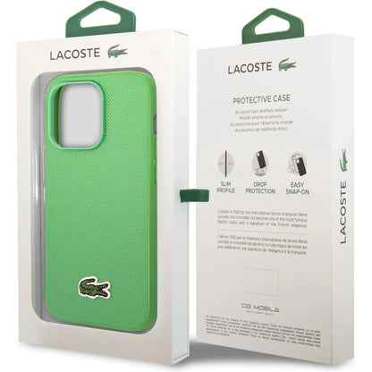 Lacoste Iconic Logo Phone Case Green for iPhone 14