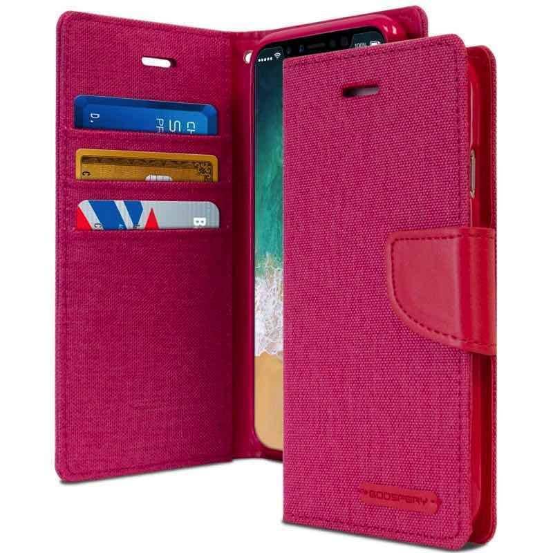 Goospery Wallet Case Pink for Galaxy S22