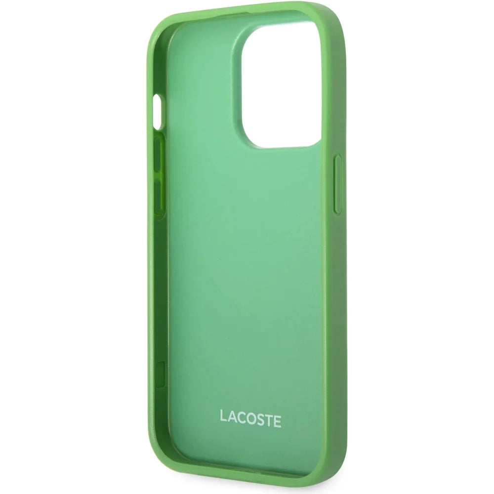 Lacoste Iconic Logo Phone Case Green for iPhone 14