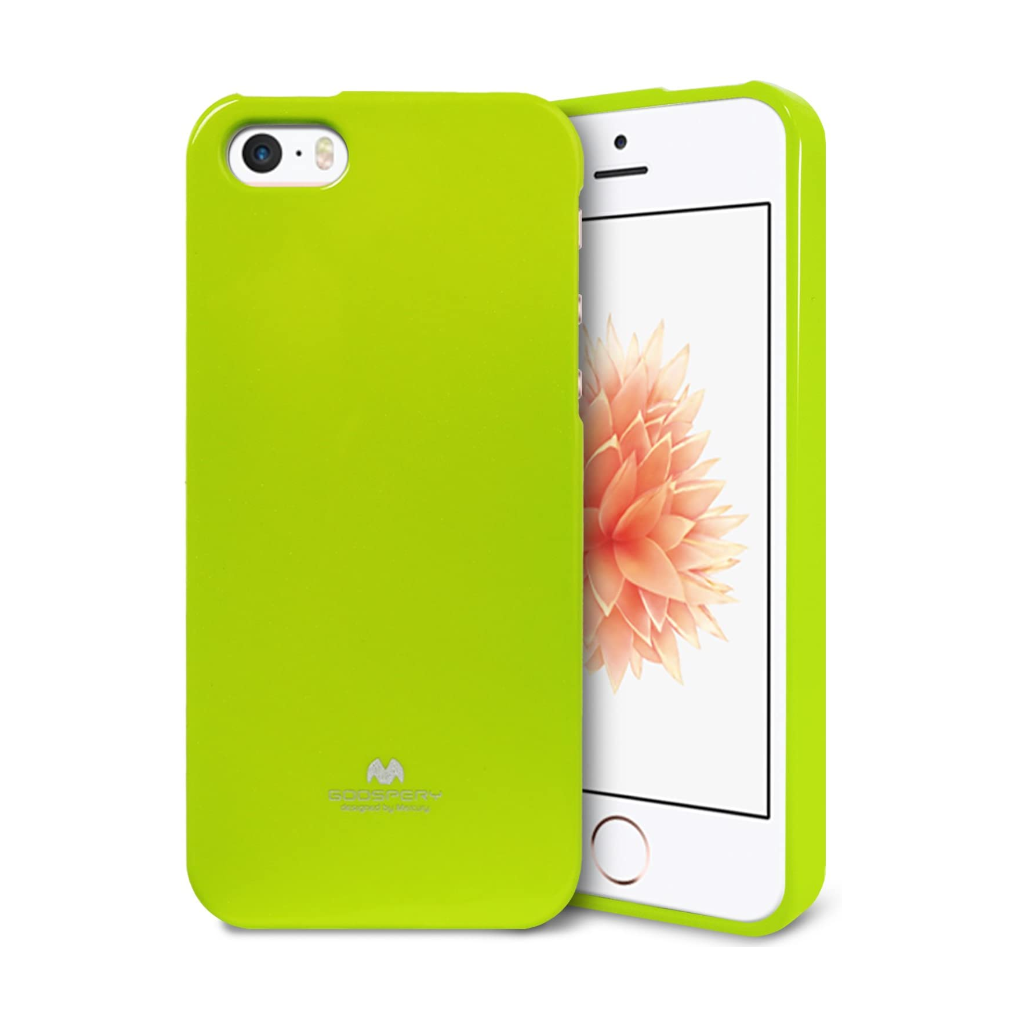 Goospery Mercury Green Jelly Case for iPhone 5/5S/SE (2016)