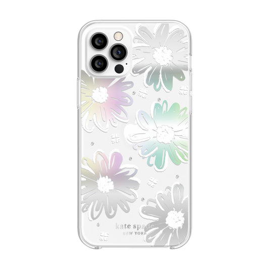 Kate Spade Daisy Iridescent Hardshell for iPhone 12 / 12 Pro
