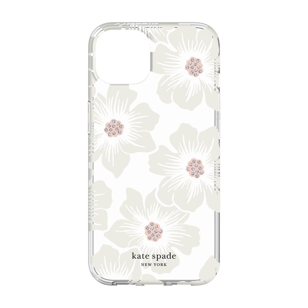 kate spade new york Protective Hardshell for iPhone 13- hollyhock