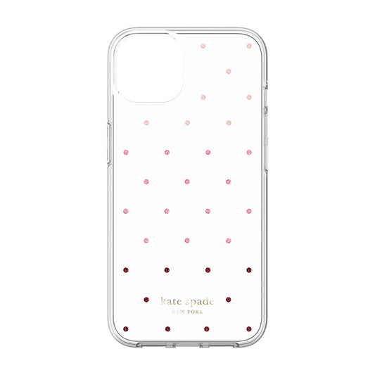 kate spade new york Protective Hardshell for iPhone 13- PIN DOT OMBRE