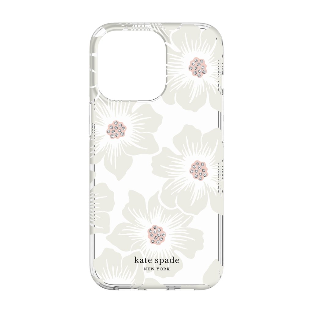 kate spade new york Protective Hardshell for iPhone 13 Pro- Hollyhock