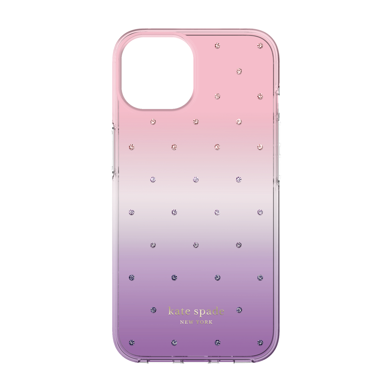 Kate Spade New York Ombre Pin Dot Protective Hardshell Case for iPhone 14/13