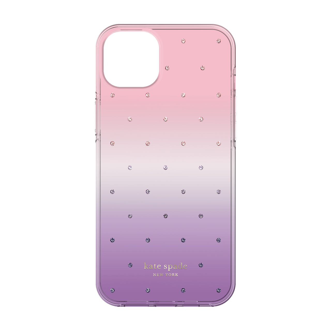 Kate Spade New York Ombre Pin Dot Protective Hardshell Case for iPhone 14 Plus