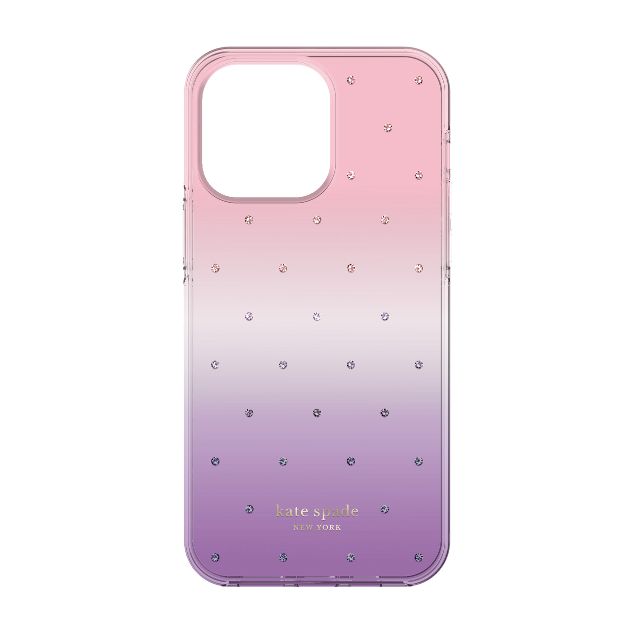 Kate Spade New York Ombre Pin Dot Protective Hardshell Case for iPhone 14 Pro Max