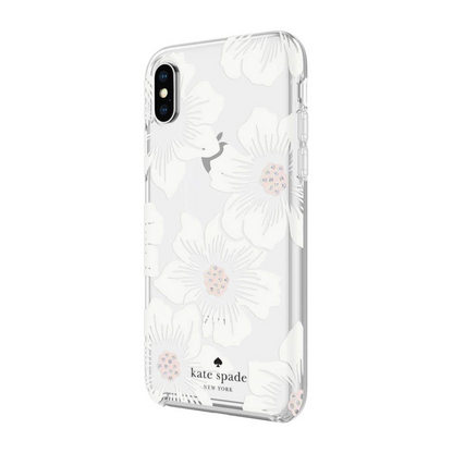 Kate Spade New York Hollyhock Floral Cream Case for iPhone X/Xs