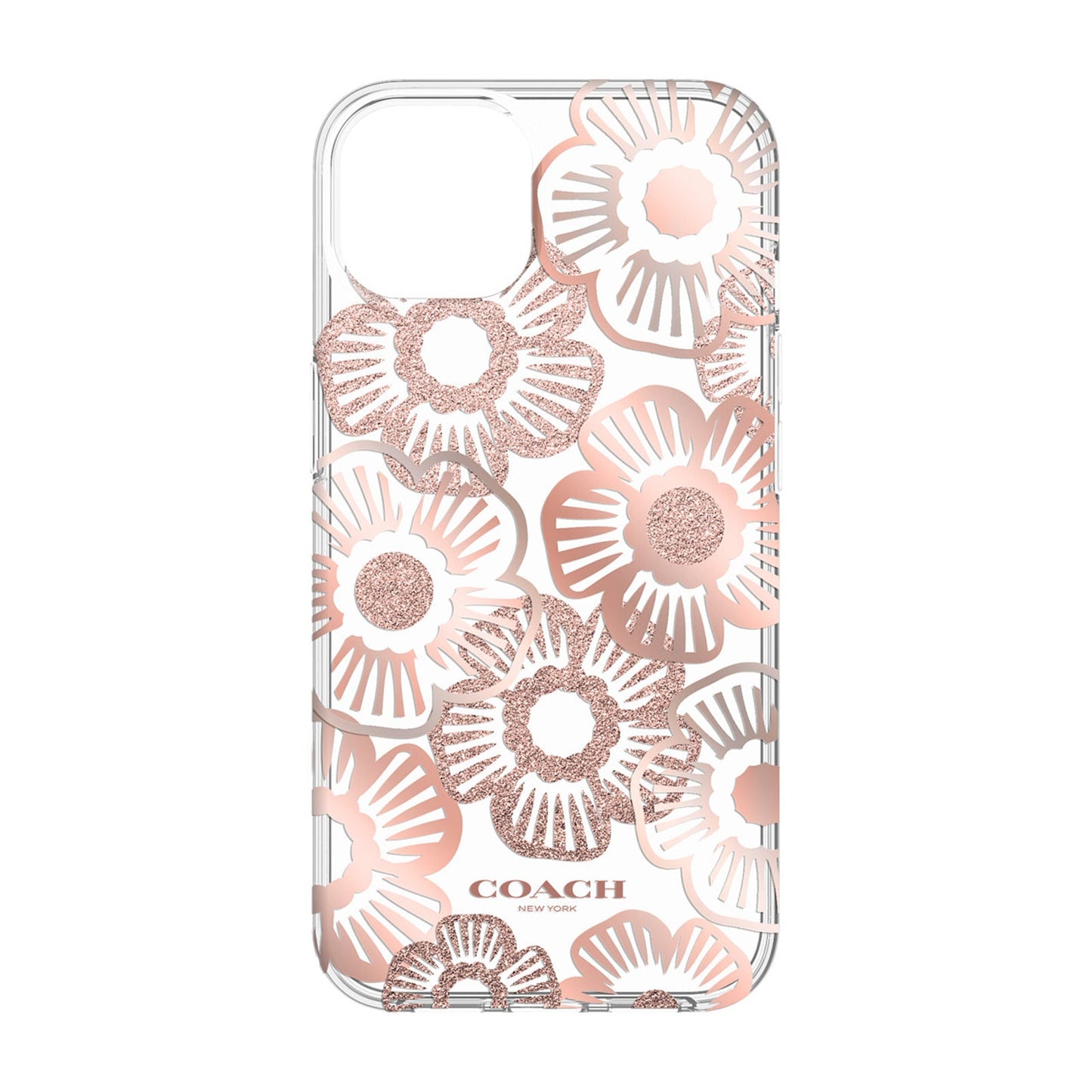 COACH iPhone 13 protective Hard shell case - Tea Rose Blush