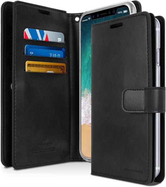 Mansoor Wallet Black for iPhone 12 / 12 Pro