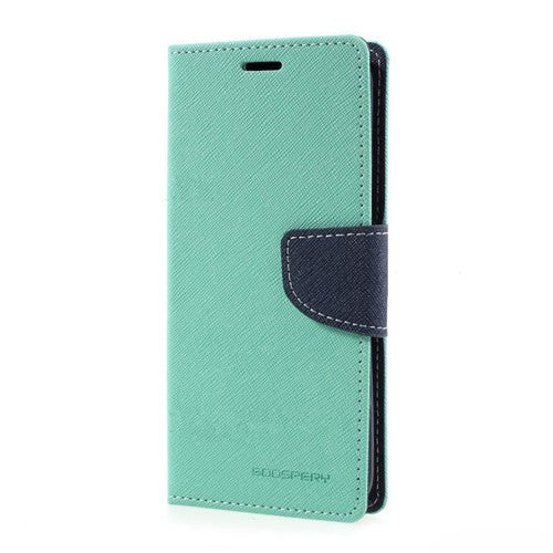 Goospery Mercury Fancy Diary Aqua Case For Samsung S8+