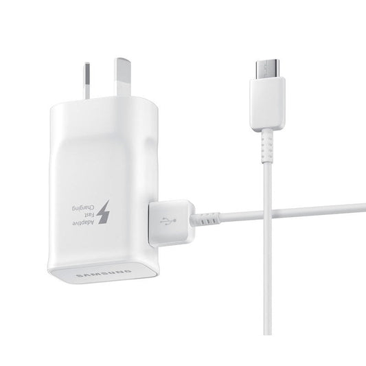 Samsung 15W Fast Charger with USB Type-C to A Cable White