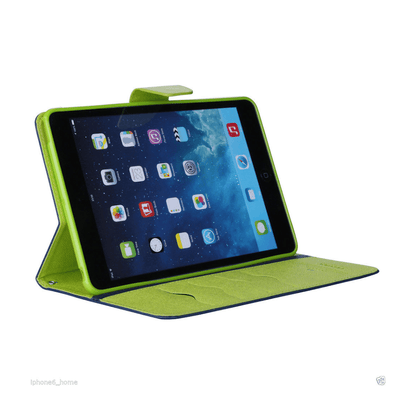 Goospery Mercury Navy Fancy Diary Case For iPad Pro 11 (2018)