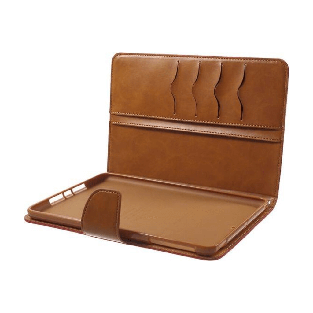 Goospery Red Canvas Diary Case For iPad Mini 1/2/3