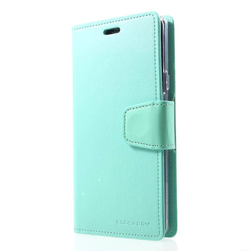 Goospery Wallet Case Mint for Galaxy s22 Ultra