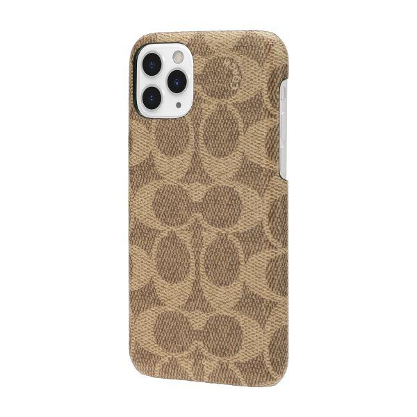 Coach Signature C Khaki Slim Wrap Case for iPhone 11 Pro