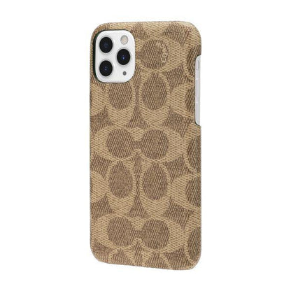 Coach Signature C Khaki Slim Wrap Case for iPhone 11 Pro