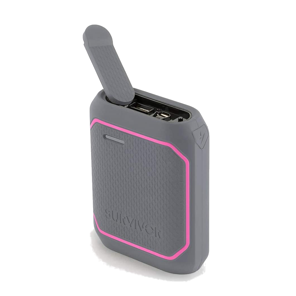 Griffin Survivor Pink Rugged Power Bank Battery 10,050 mAh