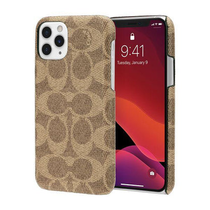 Coach Signature C Khaki Slim Wrap Case for iPhone 11 Pro