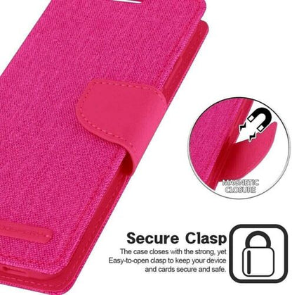 Goospery Wallet Case Pink for Galaxy S22