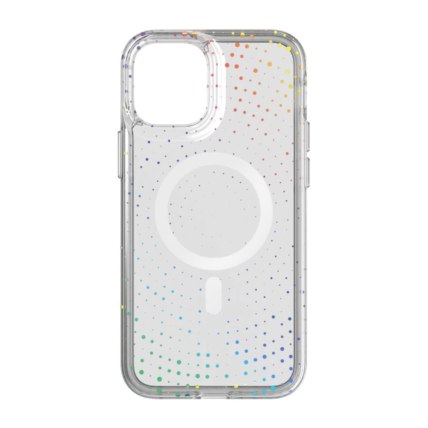 Tech21 Evo Sparkle Case with MagSafe Clear for iPhone 14/13